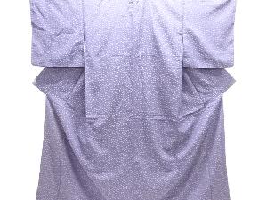 大正ロマン　折鶴模様織り出しお召着物